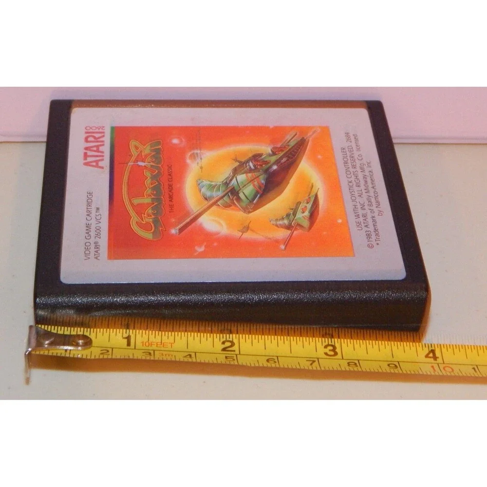 Galaxian Atari 2600 (1983)  Game Cartridge VG Condition Previously Tested